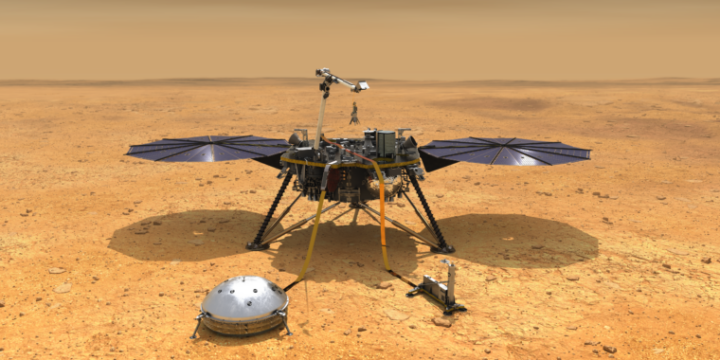 Marte tiene entrañas líquidas e interiores extraños, sugiere InSight